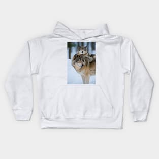 Timber Wolves Kids Hoodie